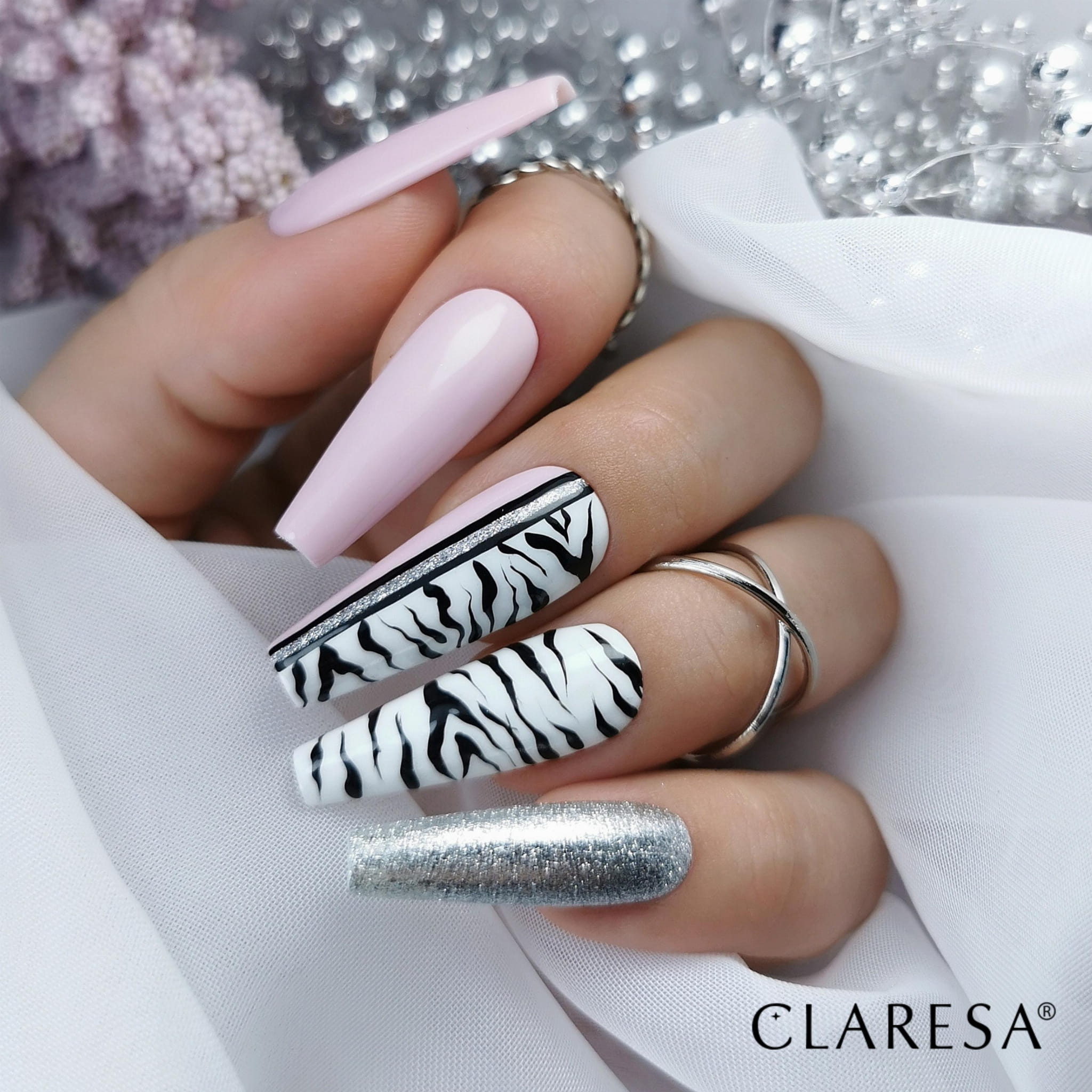 Claresa - Lakier hybrydowy PINK 504 -5g