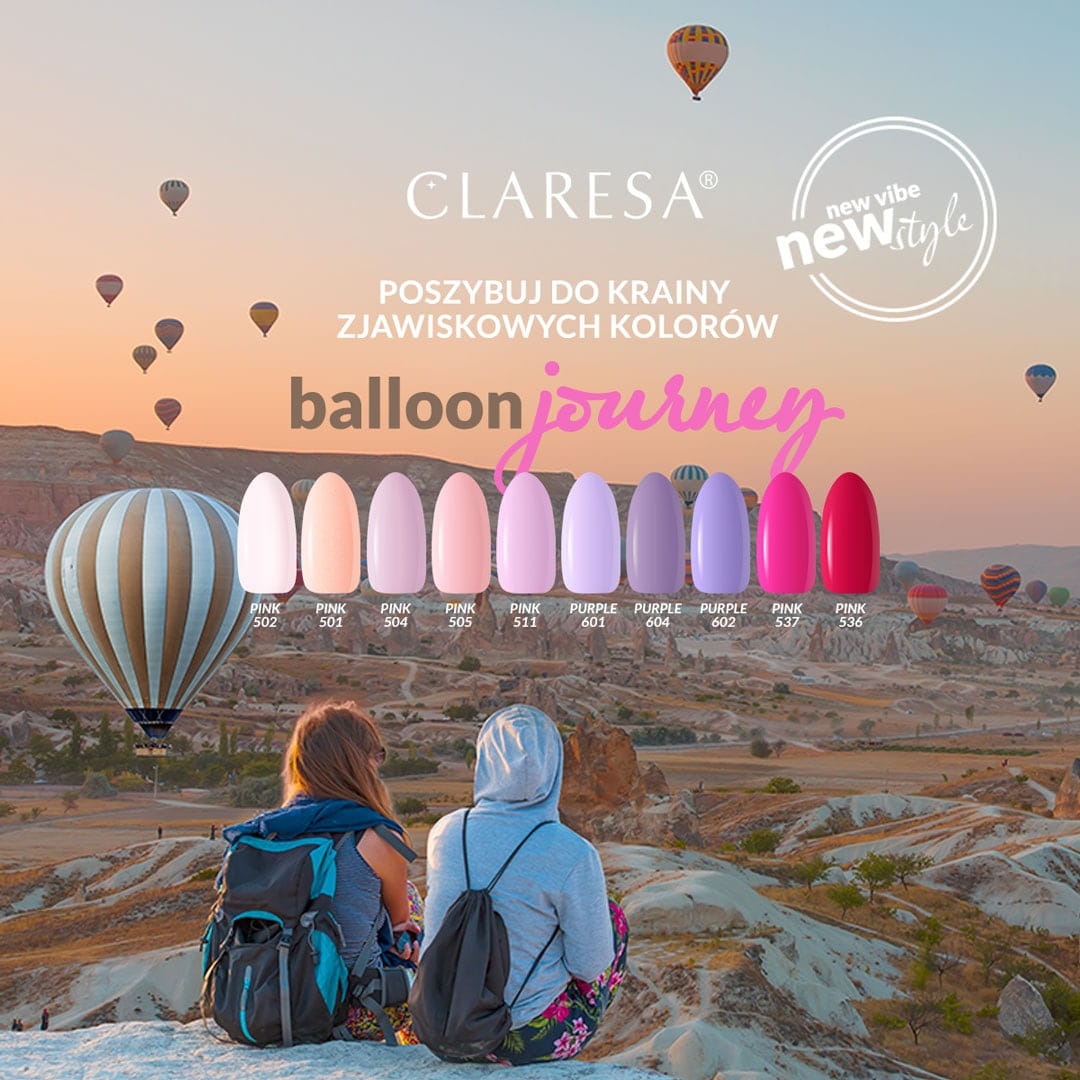 Claresa - Lakier hybrydowy PINK 504 -5g