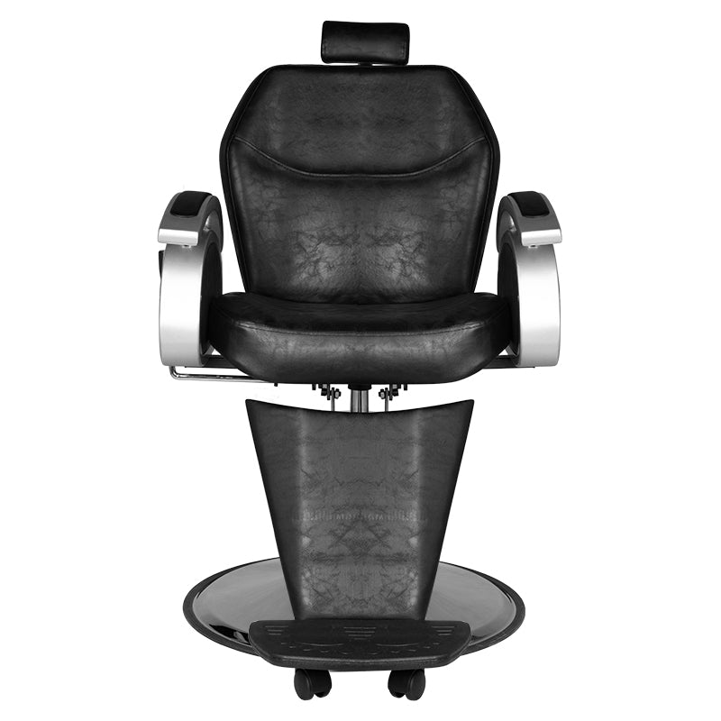 HAIR SYSTEM FOTEL BARBERSKI SM106 CZARNY