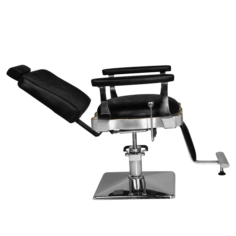 HAIR SYSTEM FOTEL BARBERSKI SM180 CZARNY