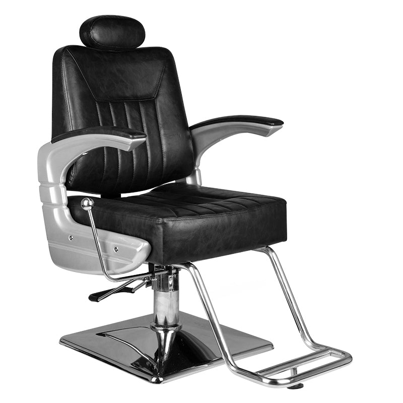 HAIR SYSTEM FOTEL BARBERSKI SM182 CZARNY