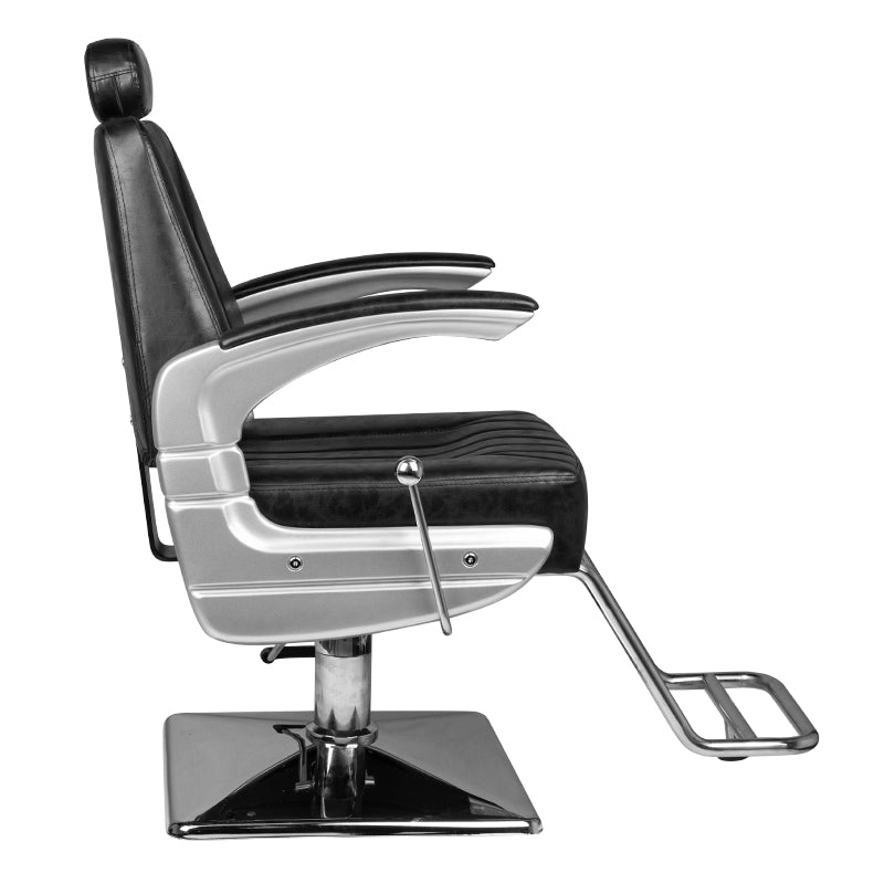 HAIR SYSTEM FOTEL BARBERSKI SM182 CZARNY