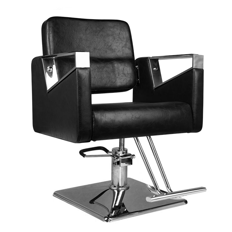 HAIR SYSTEM FOTEL FRYZJERSKI SM343 CZARNY