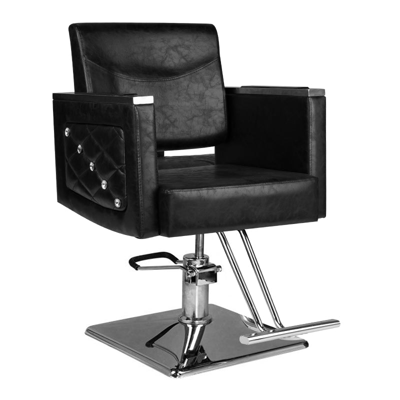 HAIR SYSTEM FOTEL FRYZJERSKI SM363 CZARNY