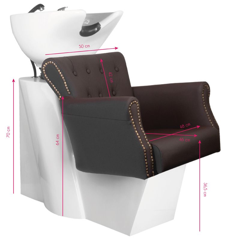 HAIR SYSTEM MYJNIA FRYZJERSKA BER 8183 BRĄZOWA