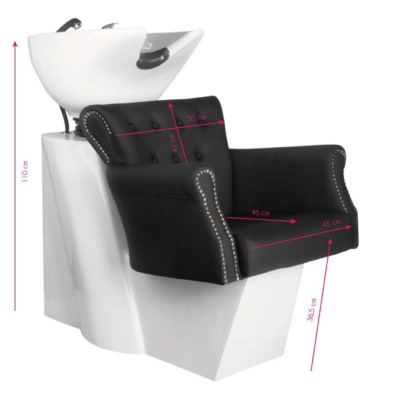 HAIR SYSTEM MYJNIA FRYZJERSKA BER 8183 CZARNA