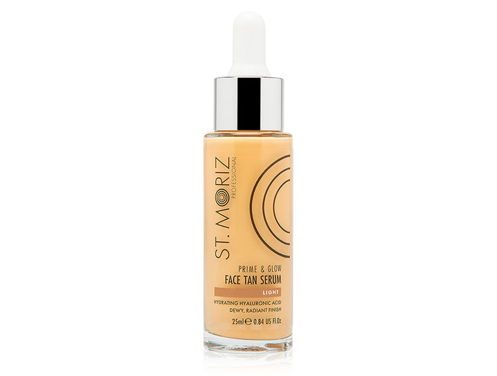 St. Moriz Professional Prime & Glow Face Tan Serum Light Samoopalające Serum Do Twarzy Z Efektem Połysku, 25ml