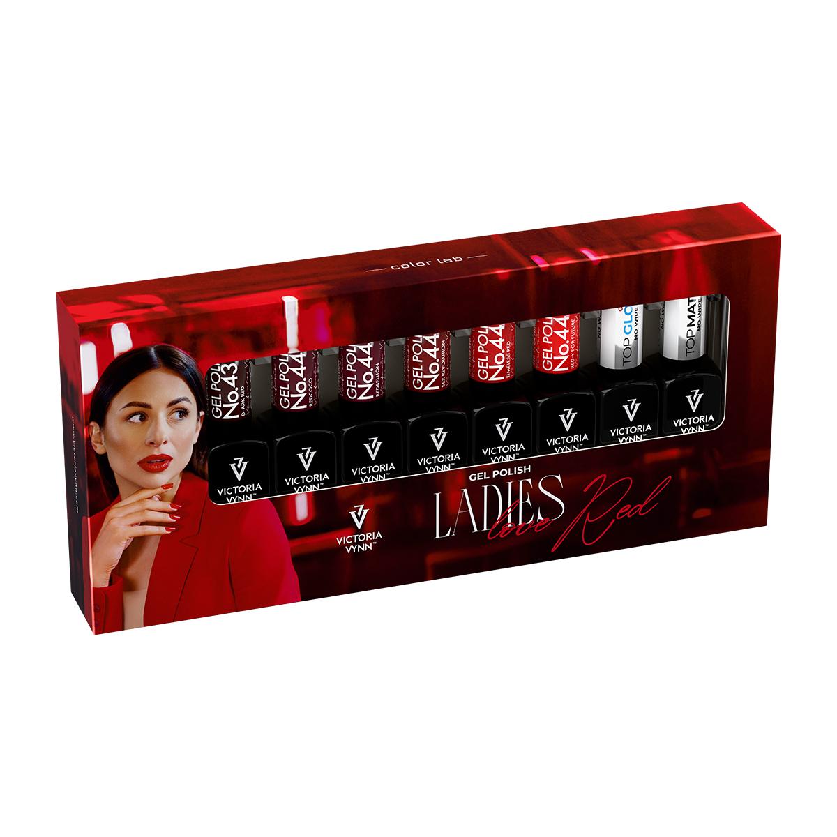 Victoria Vynn 8 PACK Ladies Love Red 439-444 + TOP OH!