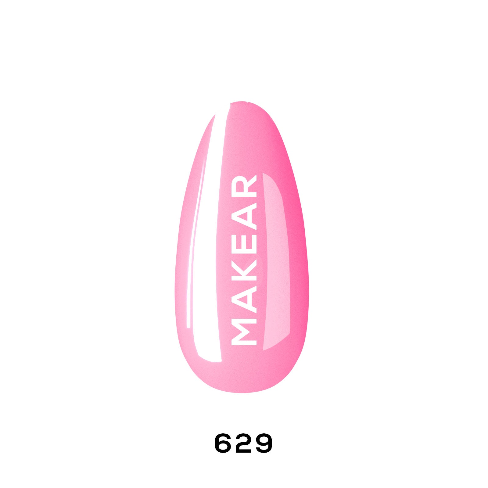 Makear Lakier Hybrydowy 629 Peony 8Ml