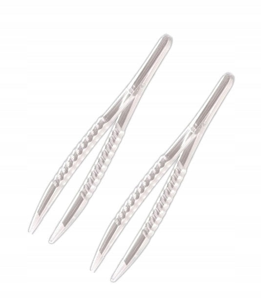 Pęseta Jednorazowa 12,5 Cm Plastikowa Sterylna 1 Sztuka