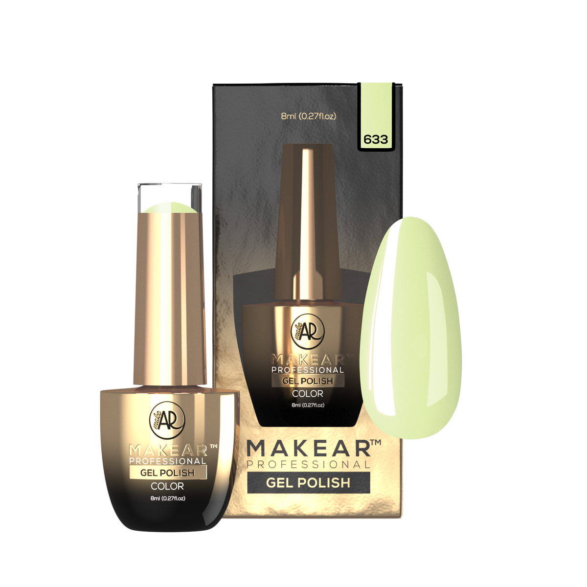 MAKEAR Makear Hybrid-Nagellack 633 Sage 8Ml — Inhaltsstoffe und Bewertung