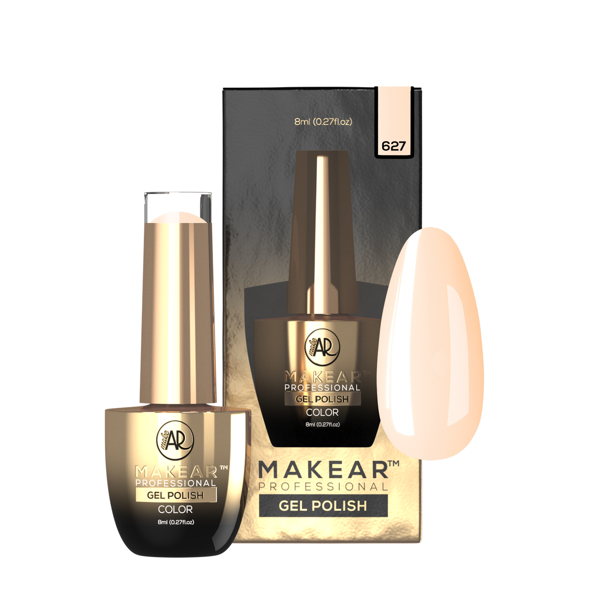 MAKEAR Makear Hybrid-Nagellack 627 Dahlia 8Ml — Inhaltsstoffe und Bewertung