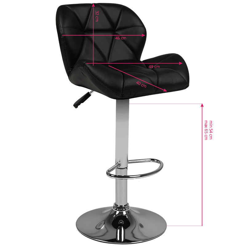 HOKER BAROWY M01 PIKOWANY REGULOWANY CZARNY