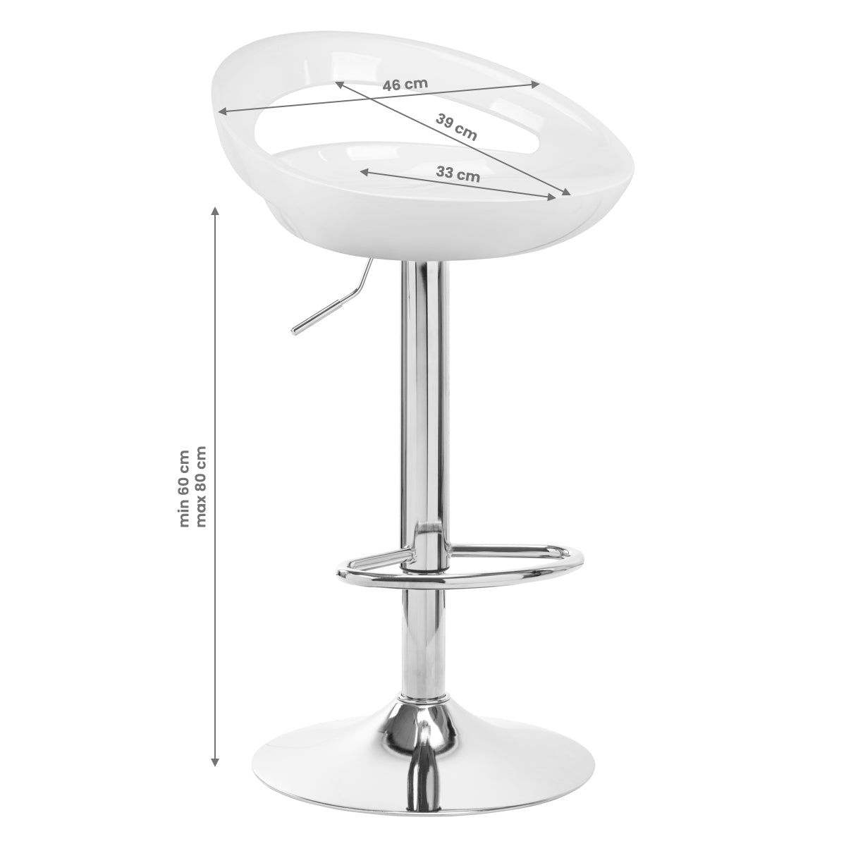 HOKER BAROWY QS-B01 BIAŁY