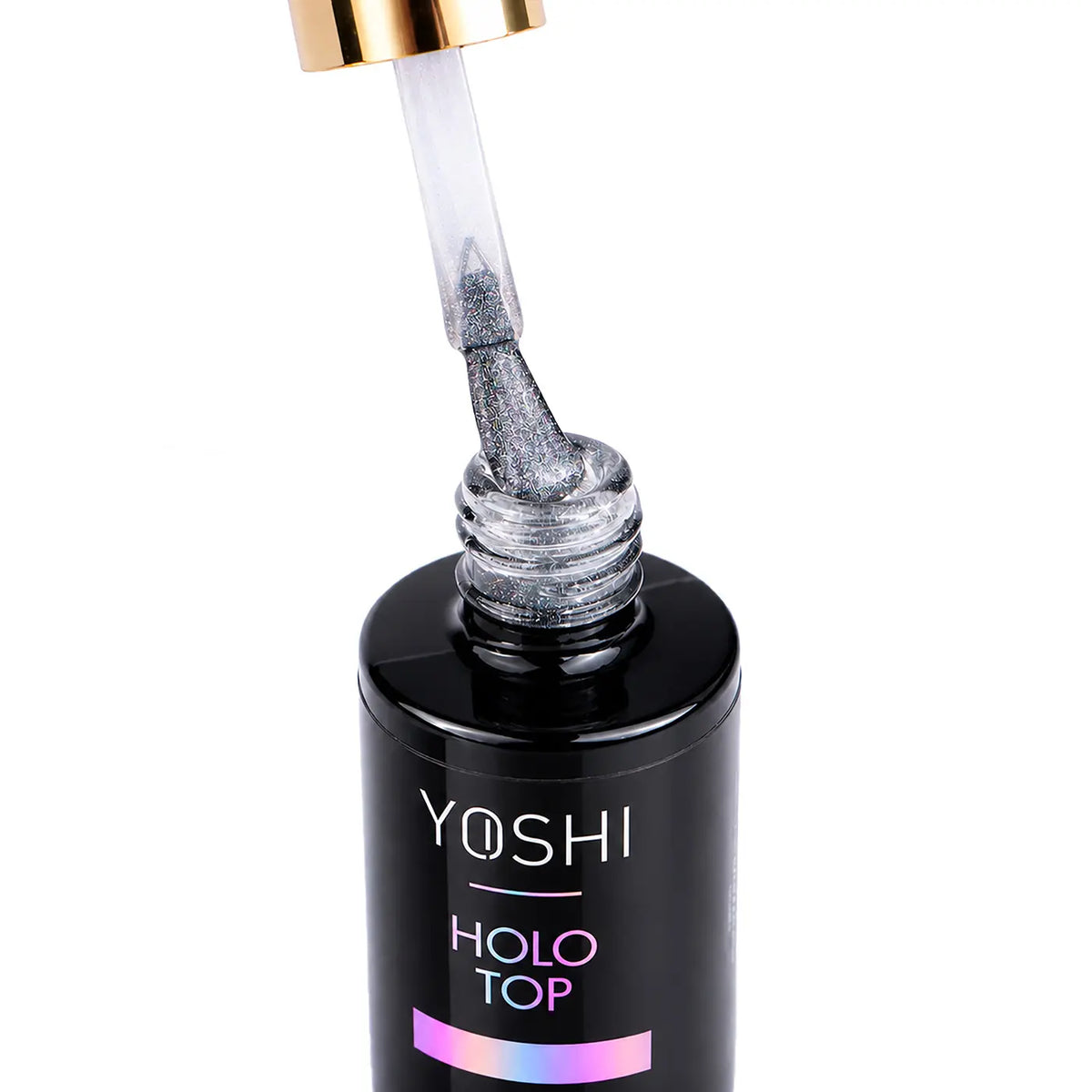 Yoshi Top Holo UV Hybrid Transparentny top holograficzny 10 ml