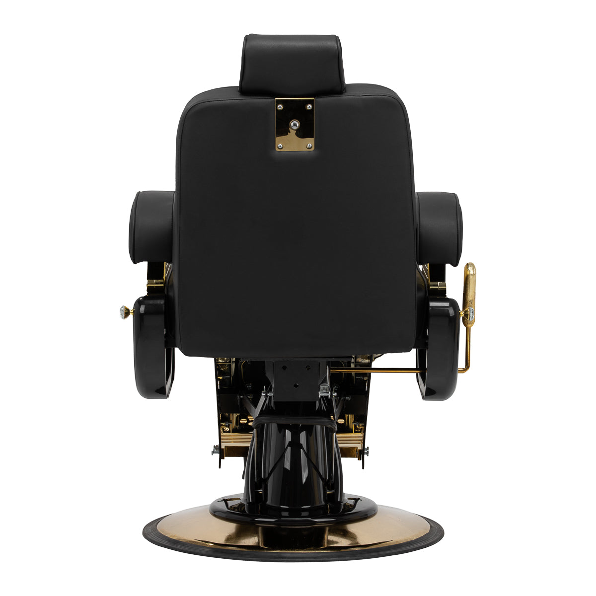 Hair System Fotel barberski MT-91 Złoto Czarny