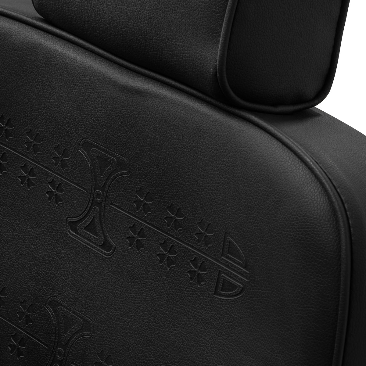 Hair System Fotel barberski MT-91 Złoto Czarny