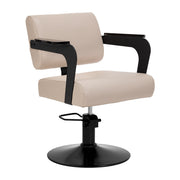 Hair System Fotel fryzjerski Jet latte Beżowy