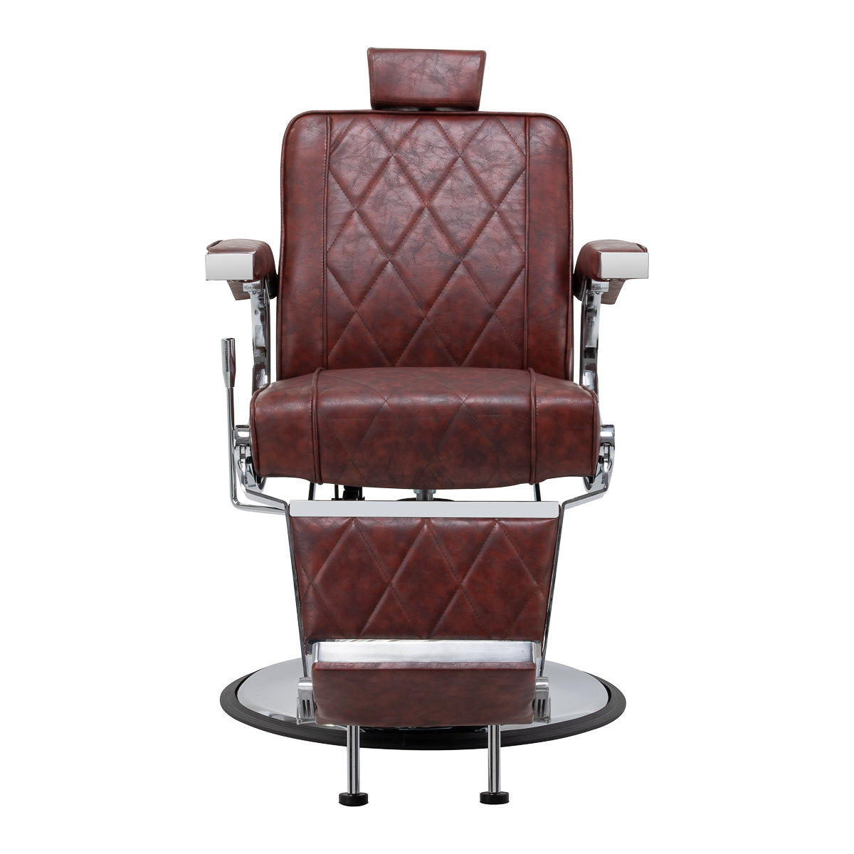 Hair System fotel barberski BM88066 bordowy