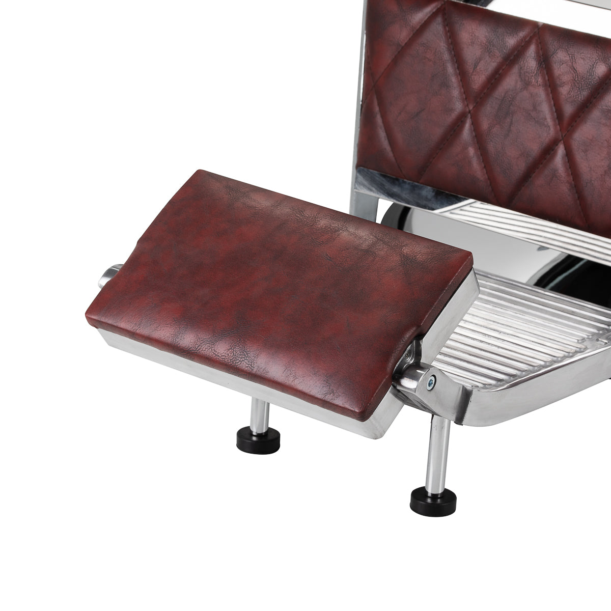 Hair System fotel barberski BM88066 bordowy