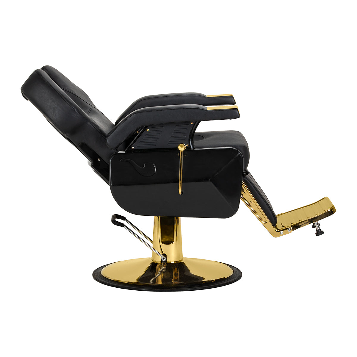 Hair System fotel barberski New York złoto czarny