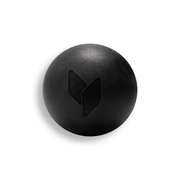 yellowMASSAGE Ball Silikonowa Piłeczka Do Masażu Czarna 6,5cm