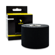 yellowTAPE Taśma Do Kinesiotapingu 5cm Czarny