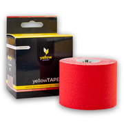 yellowTAPE Taśma Do Kinesiotapingu 5cm Czerwony