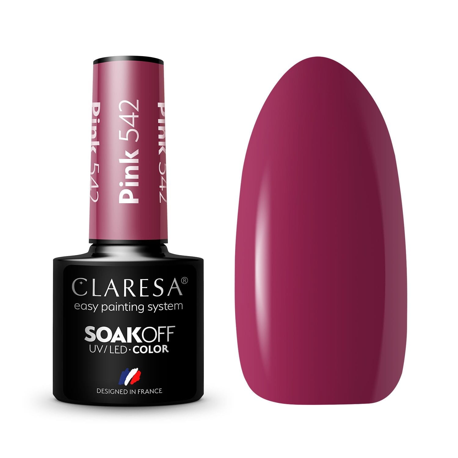 Claresa - Lakier hybrydowy PINK 543 -5g