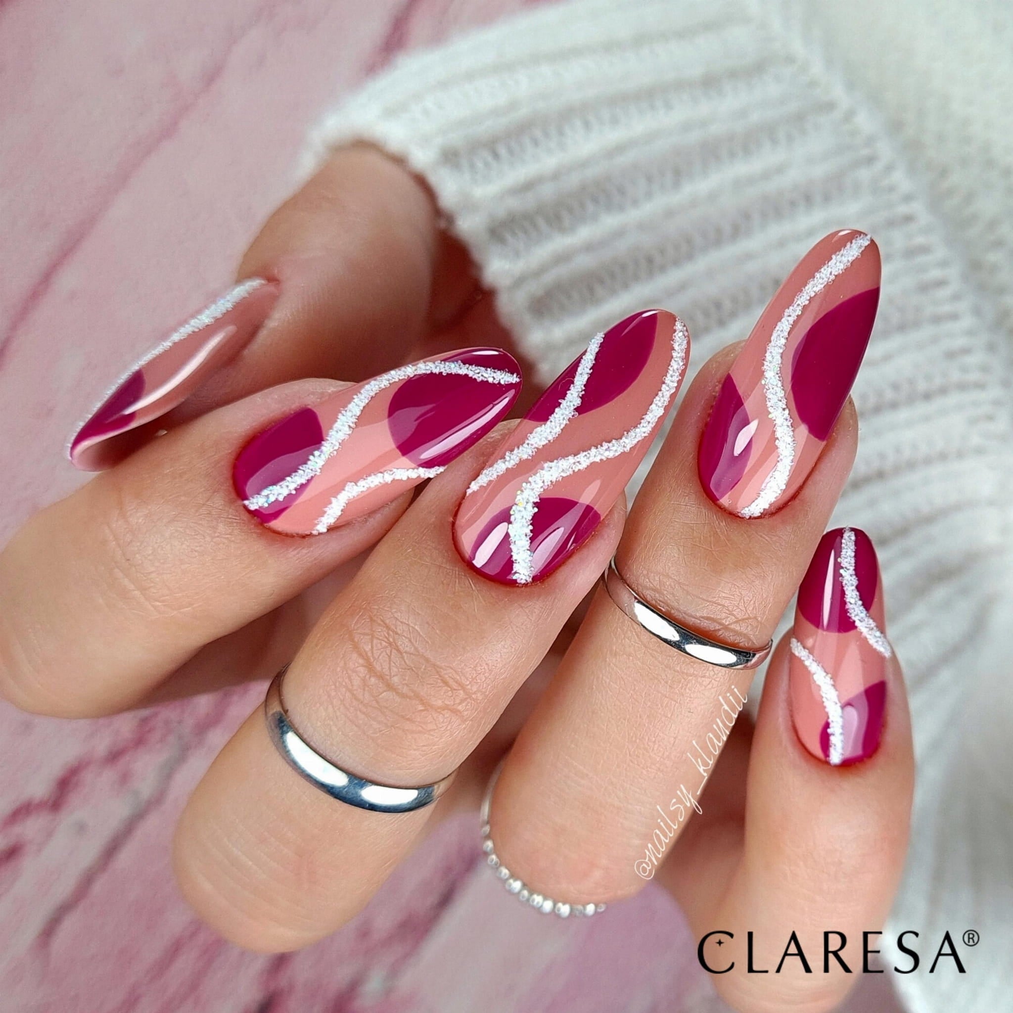 Claresa - Lakier hybrydowy PINK 543 -5g