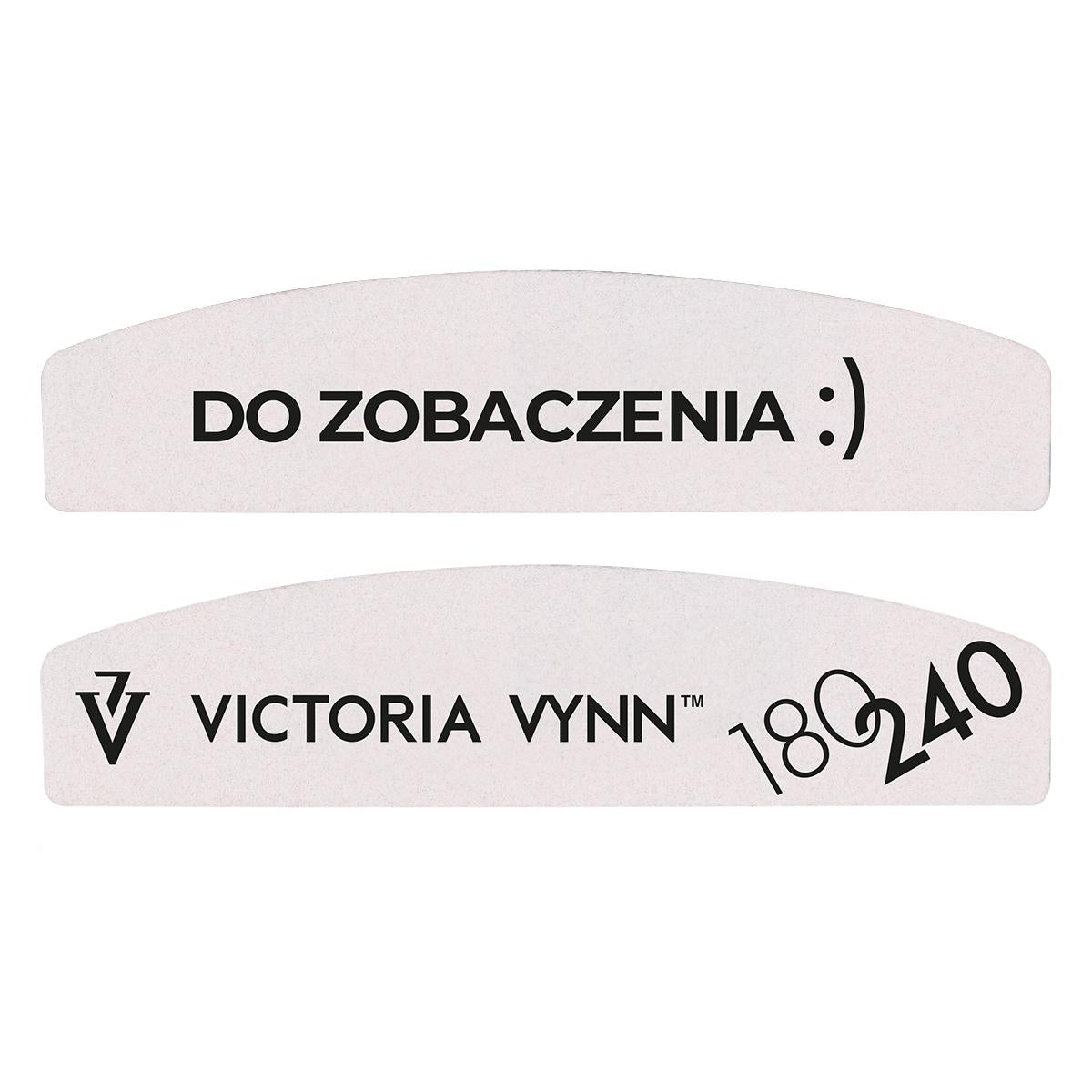 Victoria Vynn Pilnik Nail File 180/240, Mini 04 Do Zobaczenia / 25szt.
