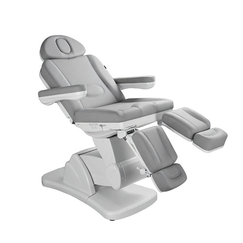 Medizio Fotel Podologiczny ROSA E3+ Srebrny (Jasno Szary)