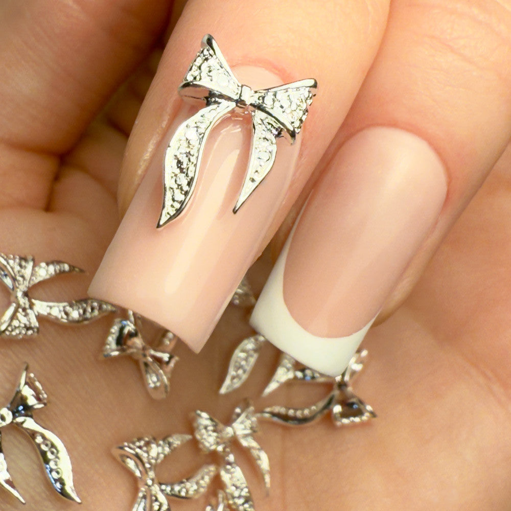 Molly Nails Ozdoby Do Paznokci Kokardki 3D Nr 1 10 Szt