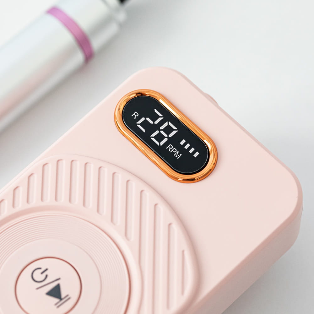 Frezarka Do Paznokci 50W Do Manicure Pedicure Różowa 110 45 000 Obrotów