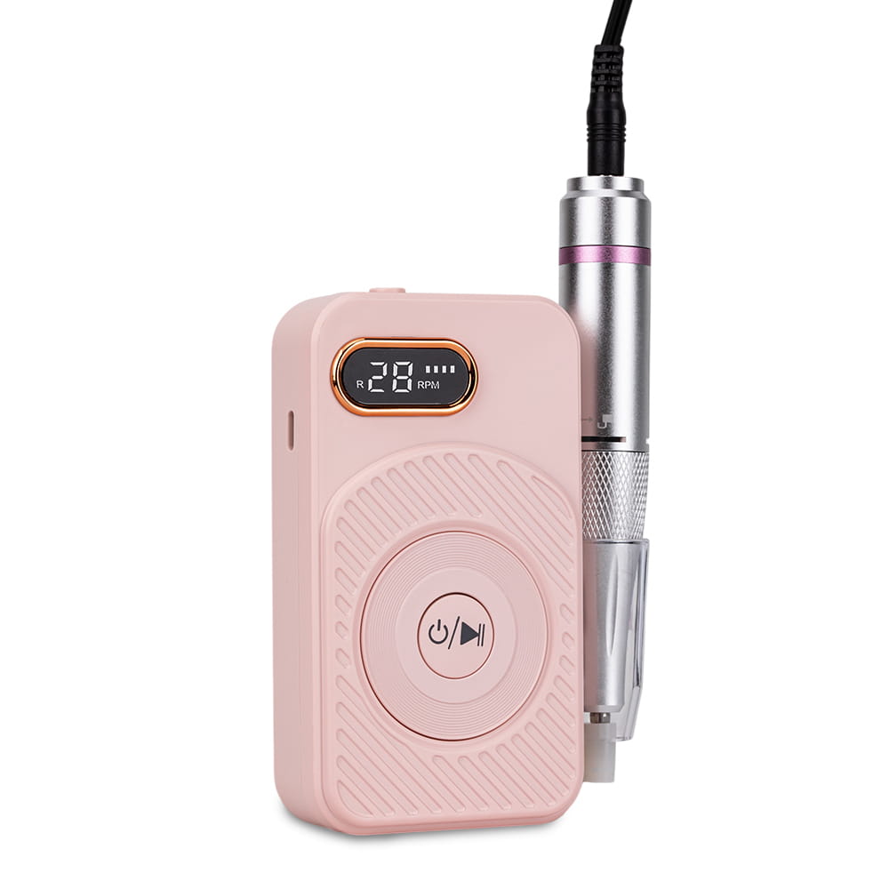 Frezarka Do Paznokci 50W Do Manicure Pedicure Różowa 110 45 000 Obrotów