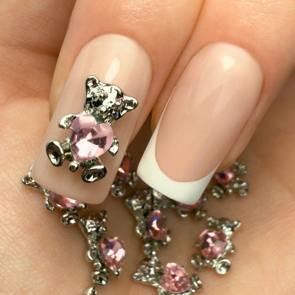 Molly Nails Ozdoby Do Paznokci Misie 3D Nr 3 10 szt
