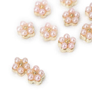 Molly Nails Ozdoby Do Paznokci Kwiatki Perłowe 3D Nr 2 10 Szt