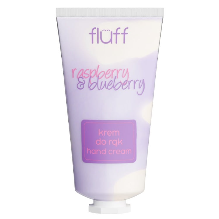 Fluff Raspberry & Blueberry Nawilżający, Malinowo-Jagodowy Krem Do Rąk 50ml