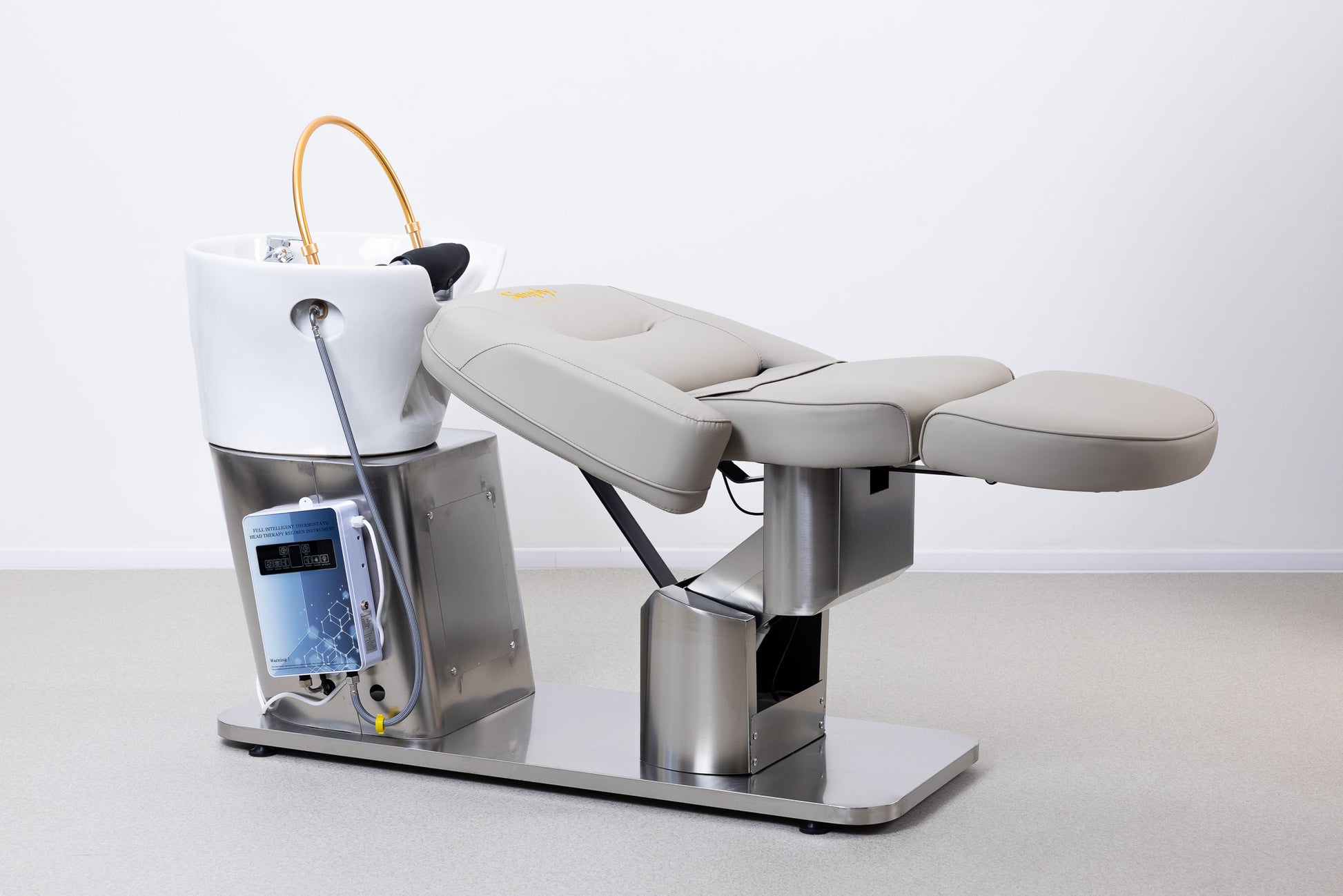 Simply Beauty Simply Head Spa Japan Mobilny Salon Fryzjerski Grey Beige