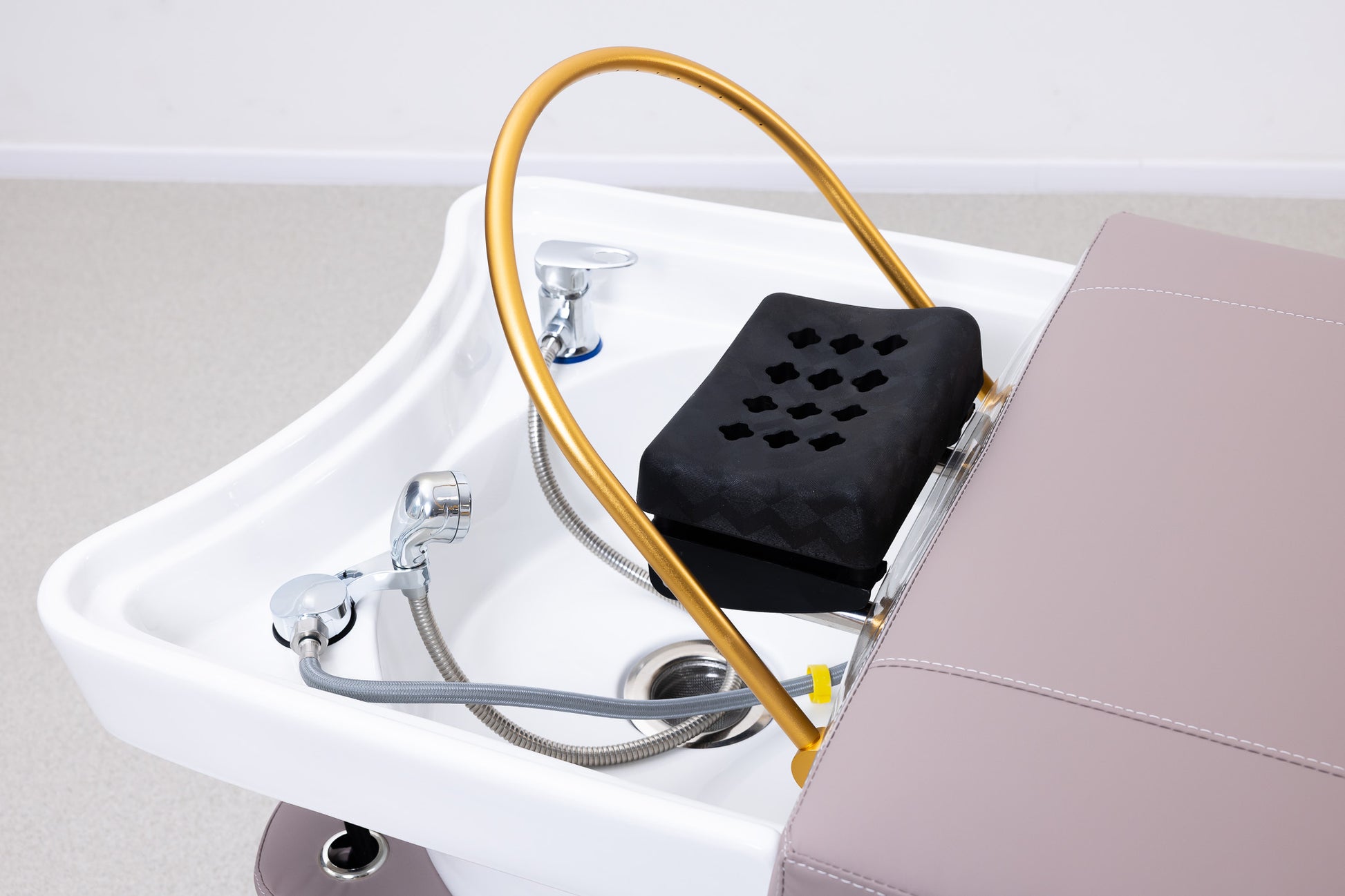 Simply Beauty Simply Head Spa Wanna Spa SIMPLY Head Z Misą Ceramiczną, LED, Podwójna Szafka Lila