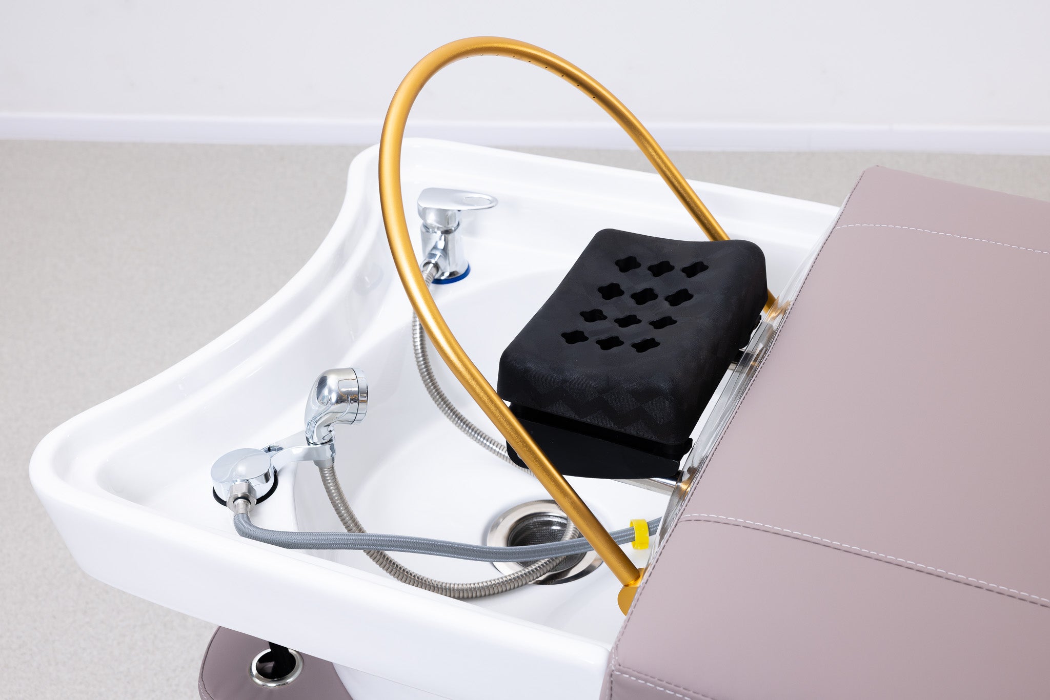 Simply Beauty Simply Head Spa Wanna Spa SIMPLY Head Z Misą Ceramiczną, LED, Podwójna Szafka Lila