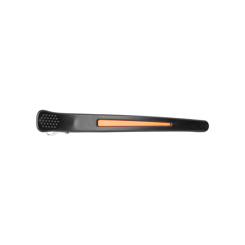 KLAMRY KLIPSY FRYZJERSKIE DO WŁOSÓW E-13 6 SZT 11,5CM MIX NEON