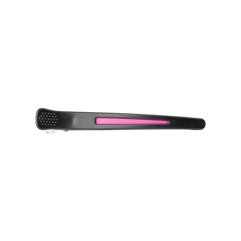 KLAMRY KLIPSY FRYZJERSKIE DO WŁOSÓW E-13 6 SZT 11,5CM MIX NEON
