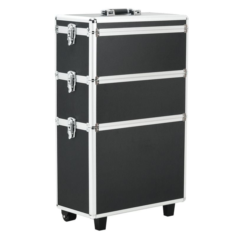 KUFER KOSMETYCZNY S-013 BLACK