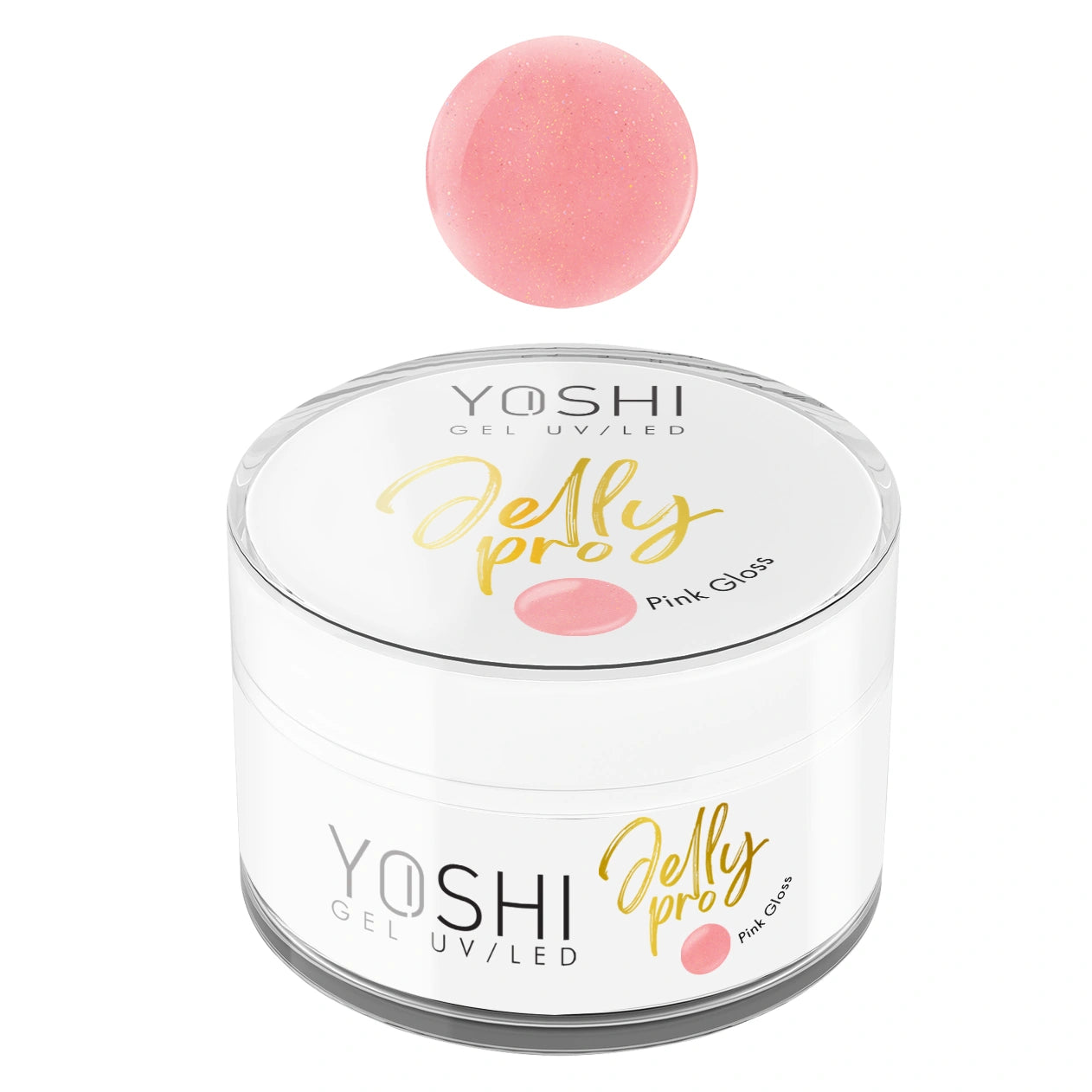 Yoshi - Żel Budujący UV/LED Jelly Pro Pink Gloss 50ml