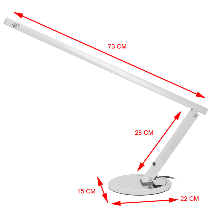 LAMPA NA BIURKO SLIM 20W ALUMINIUM ALL4LIGHT
