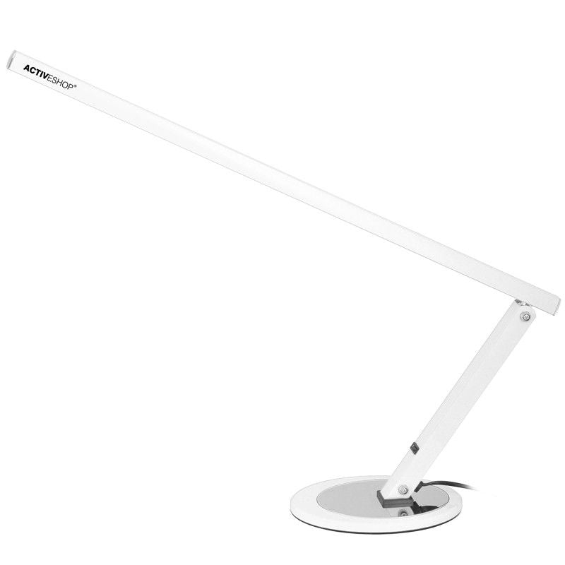 LAMPA NA BIURKO SLIM LED BIAŁA