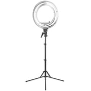 LAMPA PIERŚCIENIOWA RING LIGHT 18"" 55W FLUORESCENT BIAŁA + STATYW