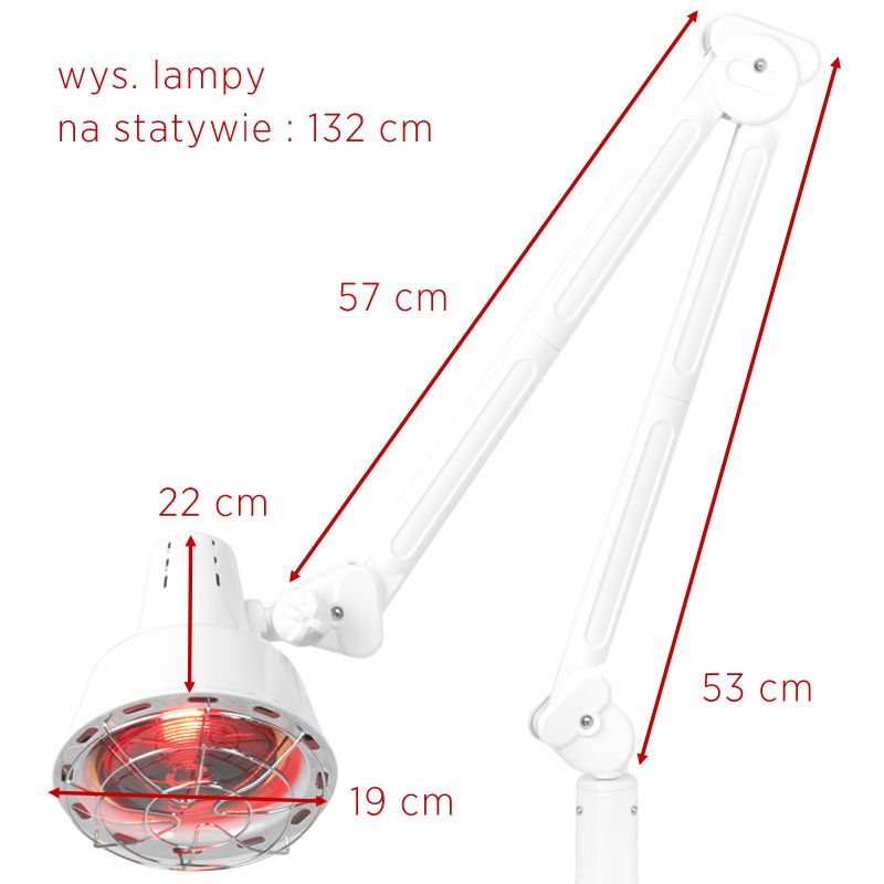 LAMPA SOLLUX / SOLUX INFRARED NA STATYWIE 6102