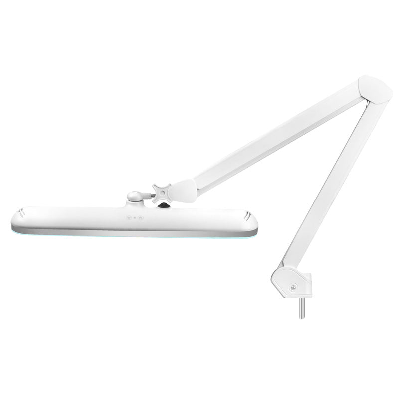 LAMPA WARSZTATOWA LED ELEGANTE 801-L ZE STATYWEM REG. NATĘŻENIE ŚWIATŁA WHITE